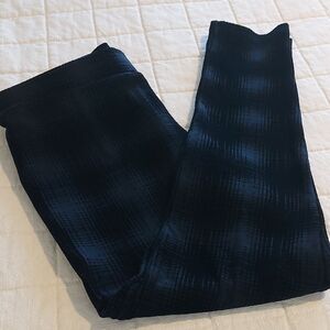 Premise Studio Black Plaid Leggings